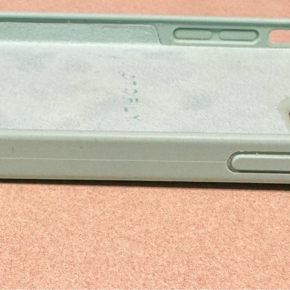 iPhone 13 Pro Max Silicone Shockproof Slim case in Mint - Picture 2 of 5